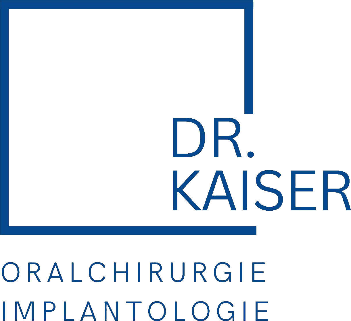 Logo der Praxis Dr. Kaiser Oralchirurgie Implantologie